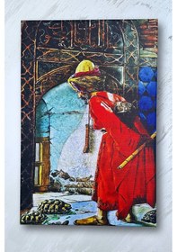 Resim Kanvas Tablo, Duvar Dekoru, Kaplumbağa Terbiyecisi Eseri Osman Hamdi Bey Tblknvs01 