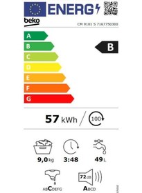Resim Beko CM 9101 S 9 Kg 1000 Devir 