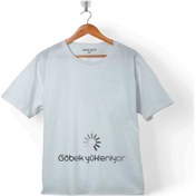 Resim Kendim Seçtim Göbek Yükleniyor Türk Kası Yağlı Kilolu Esprili Çocuk T-Shirt 