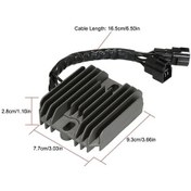 Resim Novahub Suzuki Gsxr 600-750 2006-2010 İçin Alüminyum Voltaj Regülatörü Düzleştirici 