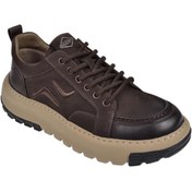 Resim Guja Nubuk Deri Hafif Taban Erkek Spor Ayakkabı GJ-25K552 KAHVE NUBUK 