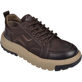 Resim Guja Nubuk Deri Hafif Taban Erkek Spor Ayakkabı GJ-25K552 KAHVE NUBUK 