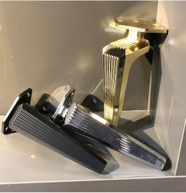 Resim Tokyo Metal Ayak 16 Cm Altın Koltuk Komidin Şifonyer Dolap Modern Tv Ünite Mobilya Ayağı Gold 