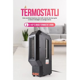 Resim Gbk Mühendislik Ve Makine Fanlı Isıtıcı 3400W Ev, Atölye, Ofis, Prefabrik Yapı Için Uygun 