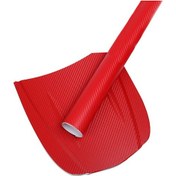 Resim Ranyeek Araba Karbon Fiber Filmi, 3d Dokulu, Su Geçirmez, Renk Kaybı Olmayan, 127x10 Cm, Kırmızı, Gövde Dekorasyon Ve Korozyon Koruma Foliosu 