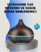 Resim AyrStore Ev Ve Ofis İçin Sessiz Ultrasonik Hava Nemlendirici 