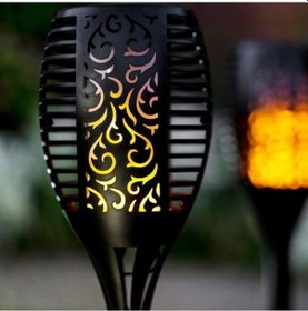 Resim Konyax Alev Efektli Solar Bahçe Lambası Small Renkli 