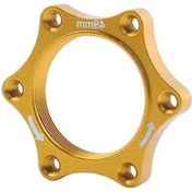 Resim Ganzhoushop Yurt Yıkayıcı Rotor Ön Mm Hub Flanş Dişli Dışından Bisiklet Arka Alüminyum Altın Alaşım Adaptörü A 48 / - Pb A 