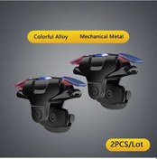 Resim Siyah-broodıo Telefon Mobil Oyun Tetik Yangın Düğmesi Kolu Shooter Oyun Joystick Gamepad İphone Uyumlu Android Pubg Denet 