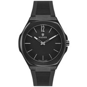Resim Wainer Wa.10120-b Quartz Swiss Made 44 Mm Siyah Silikon Kordonlu Erkek Kol Saati 