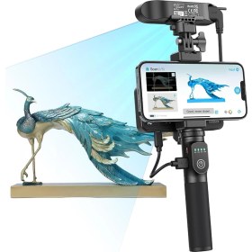 Resim Creality 3D Tarayıcı Ferret Pro, Resmi Cr Tarama Ferret Pro 3D Tarayıcı, Kablosuz Tarama, Sarsıntı Önleyici Takip, Hızlı Tam Renkli Tarama, 0,1 mm Doğruluk 