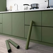 Resim Kolay Yapıştır & Soyulabilen Vinil Duvar Kağıdı Rulosu - Dokulu, Su Geçirmez Kendinden Yapışkanlı Mutfak, Banyo, Oturma Odası Dekoru - Yıkanabilir Ev Yenileme Duvar Kaplaması 