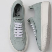 Resim Bueno Shoes Turkuaz Nubuk Kadın Dolgu Topuklu Ayakkabı 01wq4904 