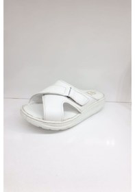 Resim Faruk Karar 5007 Bayan Deri Comfort Yürüyüş Taban Terlik 