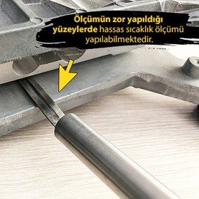 Resim Sevgift WRNM-103 İnce Sensörlü K Tipi Yüzey Sıcaklık Ölçer 