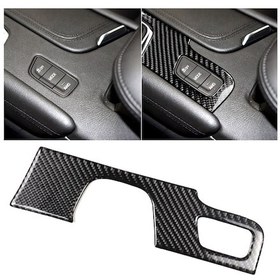 Resim Cadillac Xt5 2016-2017 İçin Araba Karbon Fiber Vites Konumu Paneli Dekoratif Etiket, Sol Sürücü 1 Adet 