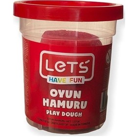 Resim Lets Oyun Hamuru 115 G Kırmızı - 2 Adet 