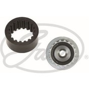 Resim GATES K01EG1 Alternator Kasnagi-Kaplin Kayisi (Set) (Vw: T5 2.5 Tdi Axd Axe Motor) (WN416522) 
