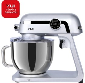 Resim Yui M123 Easy Chef Premium 1800 W 7 Lt Gümüş Stand Mikser Outlet Teşhir Ürün 