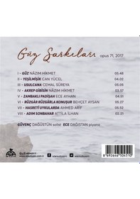 Resim Fazıl Say Güz Şarkıları- Güvenç Dağüstün - Ece Dağ Istan (Cd) 