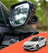 Resim Aygaraj Honda Civic Uyumlu Yan Ayna Kör Nokta Kamerası 2016+ Aygaraj Honda Civic Uyumlu Yan Ayna Kör Nokta Kamerası 2016+