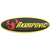 Resim Akrapovic Oval Alüminyum Sticker 