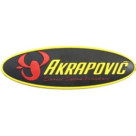 Resim Akrapovic Oval Alüminyum Sticker 