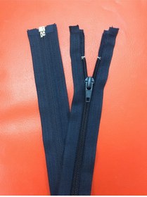 Resim Mont Fermuarı 80 Cm. Tip 10 Lacivert Naylon Fermuar ( 50 Adet ) 