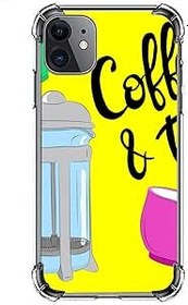 Resim İlginç Çizgi Film İlginç iPhone 11 Şeffaf Kılıf Darbeye Dayanıklı Koruyucu Tutucu iPhone 11 ile Uyumlu Yumuşak Kauçuk Tampon Telefon Kılıfı 6,1 inç 