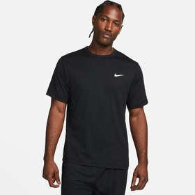 Resim Nike Dri-Fit Hyverse Erkek Siyah T-Shirt 