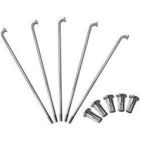 Resim Mondial Mct250 Ön Jant Teli 36 Adet Fiyatı 1 Jant Için 199-3,5Mm 
