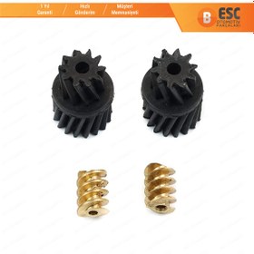 Resim 2 Set Mercedes W203 W211 W209 için Merkezi Kilit Dişli 2037200135 N11.117 