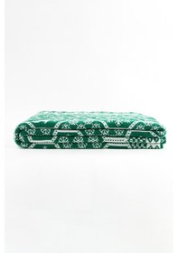 Resim Destino Yeşil Yeni Yıl Yılbaşı Desenli Tv Battaniyesi 130x170 2026 Yeşil 