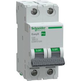 Resim Schneider Electric Pro EZ9F57220 2 Faz 20A 6 Ka C Tipi Sigorta 
