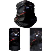 Resim E-Taktik Ironman Temalı Boyunluk Bandana Balaklava Saç Bandı 