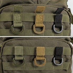 Resim 3'lü Taktik Ekipman Klipsi - Çok Amaçlı D-Halka Grimloc Kilidi, Molle Webbing için Kolay Çıkartma - Ağır Hafif Polyester Aksesuarı, Açık Hava Aktiviteleri, Kampçılık ve Yürüyüş İçin 