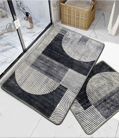 Resim Wantsho 2'li Set Banyo Paspası Djt Renkli 