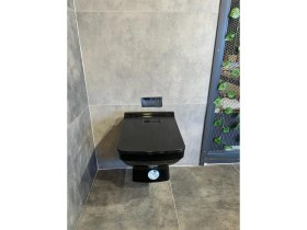 Resim Seramiksan Silva Kanallı Asma Klozet ve Yavaş Kapanan Kapak 