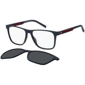 Resim Th 2203/c 8ru16 55 Tommy Hilfiger Klipsli Clip-on Polarize Güneş Gözlüğü Siyah 