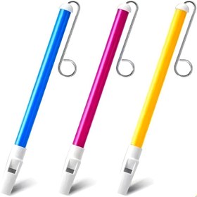 Resim Üfleme ve Trill ile Kayar Flüt - Renkli Enstrümanlar için Bantlar, Orkestralar ve Ev Kullanımı, Dayanıklı Akrilonitril Butadien Stiren, Lakalı Kaplama 