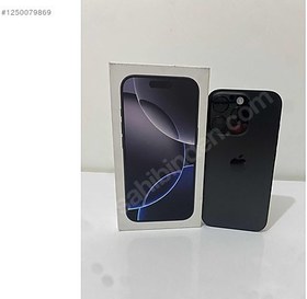 Resim Apple iPhone 16 Pro İkinci El YD | 128 GB | Siyah 