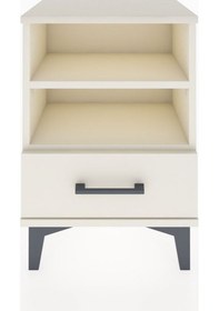 Resim Arges Komodin 2 Raflı Tek Çekmeceli 44x30x64 Aytaşı-aytaşı Aytaşı 