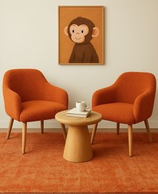 Resim arge demo Rota Berjer Çay Seti İki Koltuk - Ofis Balkon Cafe Bahçe Salon Mobilyası (sehpa dahil değildir) 