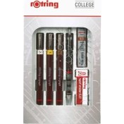 Resim Rotring Isograph Set Pergelsiz(0.2-0.3-0.5)+Tikky 