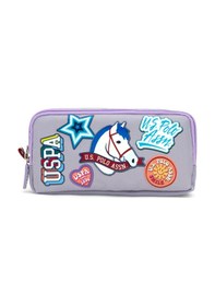 Resim U.S. Polo Assn. Kız Çocuk Lila Grafik Baskılı Kalemlik 50315153-VR034 