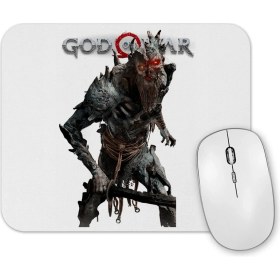 Resim Baskı Dükkanı God Of War 4 Mouse Pad 