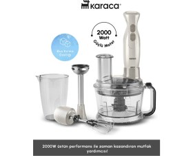 Resim Allians Çift Taraflı Paslanmaz Çelik Bıçaklı 1,5l Pro-Multimax Mutfak Robotu 