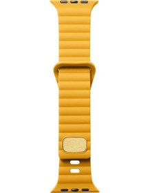 Resim Goocamp Watch 7 45mm Uyumlu Krd-73 Uyumlu Kordon-sarı 