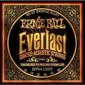 Resim Ernie Ball P02560 10-50 Coated Akustik Gitar Teli 