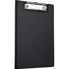 Resim Ohbe Express 2k 333S A4 Pvc Kapaklı Sekreter Tablası,sekreterlik,sekreter Bloknot,a4 Kapaklı Sekreterlik,siyah 